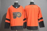 Adidas Philadelphia Flyers blank orange hockey jersey-WL