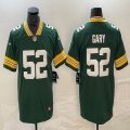 Green Bay Packers #52 Rashan Gary Nike Green Color Rush Limited Jersey