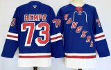 New York Rangers #73 Matt Rempe blue hockey jersey-PD