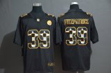 Nike Pittsburgh Steelers #39 Minkah Fitzpatrick black Color Rush Limited Jersey-WL