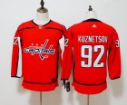 Women Adidas Washington Capitals #92 Evgeny Kuznetsov red hockey jersey