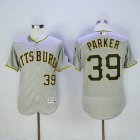 Pittsburgh Pirates #39 Dave Parker gray Flexbase Authentic Collection Jersey-SG