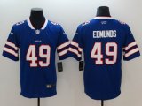 Nike Buffalo Bills #49 Tremaine Edmunds blue Color Rush Limited Jersey