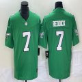 Nike Philadelphia Eagles #7 Haason Reddick Green throwback Color Rush Limited Jersey -BD