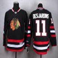 Andrew Desjardins Jersey #11 black Chicago Blackhawks Jerseys(1)