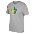 Men's Toronto Maple Leafs Reebok Gray Rainbow Pride T-Shirt