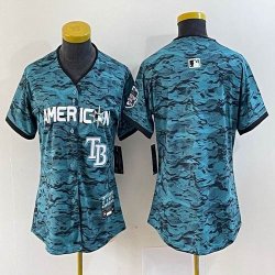 Youth American League Tampa Bay Rays Nike Teal 2023 MLB All-Star Game Jersey