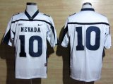 Nike Nevada Wolf Pack Colin Kaepernick 10 WAC Patch College Football Jerseys - white