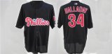 Philadephia Phillis 34 HALLADAY black mlb jerseys