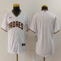 Youth Nike San Diego Padres blank white MLB Baseball jerseys