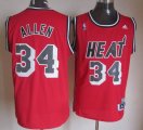 Adidas Miami Heat #34 Ray Allen Red NBA Revolution 30 Jerseys