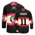 John Madden Jersey 11 Black New Third Chicago Blackhawks Jerseys