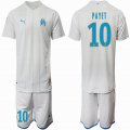 2019-2020 Olympique de Marseille #10 PAYET White soccer jersey home