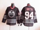 Edmonton Oilers 94 SMYTH black NHL Jerseys