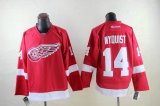 Detroit Red Wings #14 Gustav Nyquist Red red Throwback CCM Jerseys