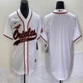 Nike Baltimore Orioles Blank white majestic baseball jersey Joint name-BD