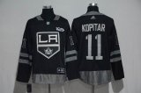 Los Angeles Kings #11 Anze Kopitar gray black 2017 Centennial Classic Premier Player Jerseys