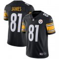 Pittsburgh Steelers #81 Jesse James Nike black Color Rush Limited Jersey