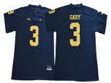 2018 Michigan Wolverines #3 Rashan Gary blue limited college football jersey