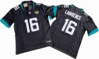 Jacksonville Jaguars 16# Trevor Lawrence black Nike Vapor F.U.S.E. Limited Jersey