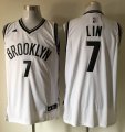 Brooklyn Nets #7 Jeremy Lin white NBA basketball Jerseys