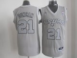 Adidas San Antonio Spurs #21 Tim Duncan Grey NBA Christmas Jerseys