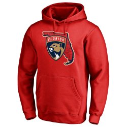 Men\'s Florida Panthers Fanatics Branded Red Hometown Collection Pullover Hoodie