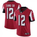 Nike Atlanta Falcons #12 Mohamed Sanu SR Red color Rush Limited Jersey