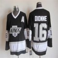 Los Angeles Kings #16 Marcel Dionne black Throwback CCM Jersey