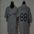 Nike Chicago White Sox #88 Luis Robert Gray majestic baseball jerseys-BD