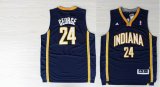 Indiana pacers 24# Paul George blue Swingman Jersey