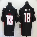 Nike Atlanta Falcons #18 Calvin Ridley black color Rush Limited Jerseys-BD