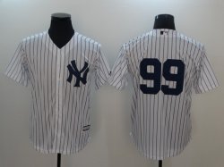 New York Yankees #99 Judge white majestic baseball jersey(1)