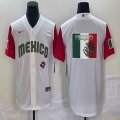 2023 World Cup Mexico blank white majestic baseball jerseys 24