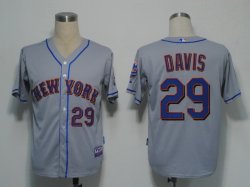 MLB Jerseys New York Mets 29 Davis Grey