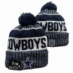 2024 Dallas Cowboys blue white NFL Sports Cuffed Knit Hats 05