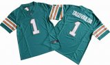 Miami Dolphins 1# Tua Tagovailoa green Nike Vapor F.U.S.E. Limited Jersey