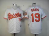 Baltimore Orioles DAVIS 19# white Hall OF FAME patch new MLB Jerseys