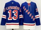 New York Rangers #13 Alexis Lafreniere blue NHL Hockey Jerseys-PD