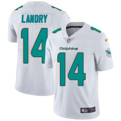 Miami Dolphins Jarvis Landry 14# Nike white Color Rush Limited Jersey