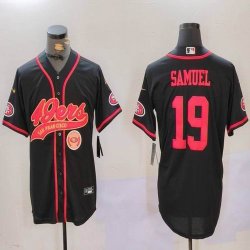 Nike 49ers #19 Deebo Samuel black Mexico baseball jerseys Joint name-BD 01