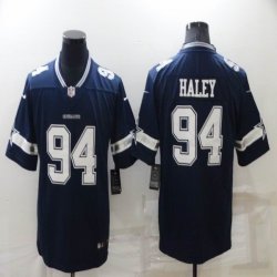 Nike Dallas Cowboys #94 Charles Haley blue Color Rush Limited Jersey