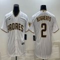 Nike San Diego Padres #2 Xander Bogaerts white majestic baseball jerseys