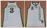 Allen Iverson #3 white high-school basketball jersey