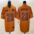 Philadelphia Eagles 20# Brian Dawkins 2023 Brown Salute To Service Limited Jerseys