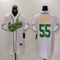 Nike Philadelphia Eagles #55 Graham white baseball jerseys Joint name-BD 02