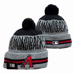 2024 Arizona Diamondbacks gray black MLB Cuffed Knit Hats