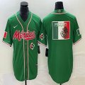 2023 World Cup Mexico blank green majestic baseball jerseys 58