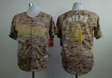 San Diego Padres #4 Wil Myers camo mlb baseball jerseys