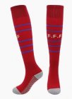 2024 France team red soccer Sock home